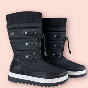 Cougar Womens Mavis BLACK Snow Boots Size 7 (4747275) NWT. NWOB.